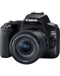 Зеркальный фотоаппарат EOS 250D Kit 18 55 IS STM черный Canon