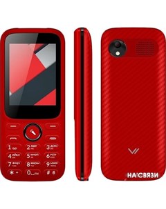 Мобильный телефон D555 красный Vertex