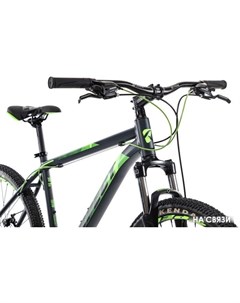 Велосипед Ideal р 20 2020 серый зеленый Aspect