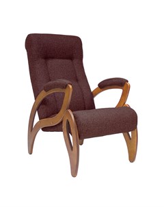 Кресло для отдыха модель 51 коричневый 57x99x87 см Комфорт