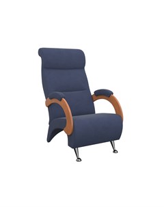 Кресло для отдыха модель 9 д синий 60x105x96 см Комфорт
