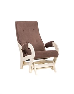 Кресло глайдер модель 708 коричневый 56x100x100 см Комфорт