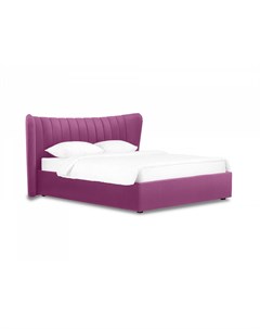 Кровать queen agata lux розовый 203x112x225 см Ogogo