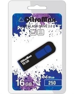 USB Flash 250 16GB синий OM 16GB 250 Blue Oltramax