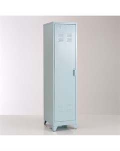 Шкаф с 1 дверкой из металла hiba синий синий 43x180x50 см Laredoute