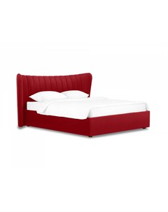 Кровать queen agata lux красный 203x112x225 см Ogogo