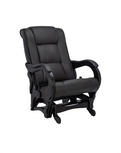 Кресло глайдер модель 78 люкс черный 70x106x95 см Комфорт
