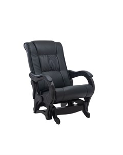 Кресло глайдер модель 78 люкс черный 70x106x95 см Комфорт