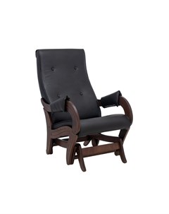 Кресло глайдер модель 708 черный 56x100x100 см Комфорт