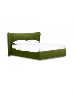 Кровать queen agata lux зеленый 203x112x225 см Ogogo