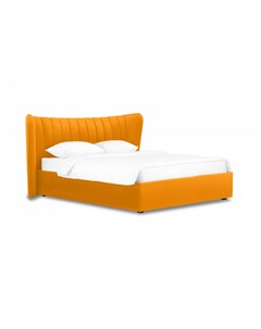 Кровать queen agata lux желтый 203x112x225 см Ogogo