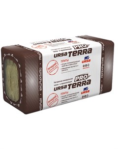 Плита теплоизоляционная TERRA 34 PN PRO 1000х610х50 мм Ursa