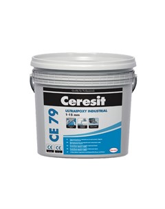 Клей фуга эпоксидная CE 79 ULTRAEPOXY INDUSTRIAL 701 белый 5 кг Ceresit