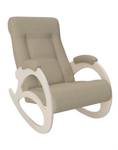 Кресло качалка модель 4 бежевый 59x88x105 см Комфорт