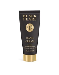 Крем для рук и ногтей с жемчужным порошком и минералами Мертвого моря Black pearl