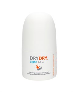 Light ДРАЙДРАЙ Лайт Антиперспирант средство при умеренном потоотделении Drydry