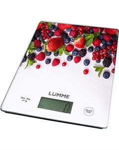 Кухонные весы LU 1340 лесная ягода Lumme