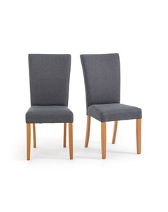 Комплект из 2 стульев dario серый 46x99x60 см Laredoute