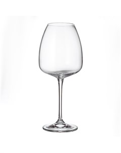 Набор бокалов для вина anser alizee прозрачный 65x53x44 см Crystalite bohemia