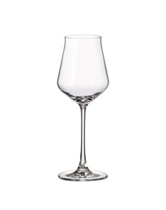 Набор бокалов для вина alca 6 шт прозрачный Crystalite bohemia