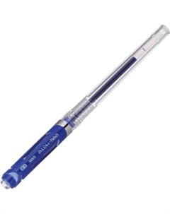 Ручка гелевая Mate авт 0 5 мм манжета прозрачный синие чернила EQ10430 Deli