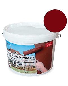 Краска ВД АК 14 для кровли и цоколя полуглянцевая шоколад 10 0 кг Colorlux