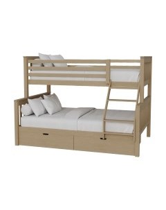 Двухъярусная кровать Kinderwood