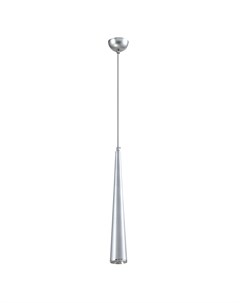 Светодиодный подвесной светильник epoch серебристый 35 см Moderli