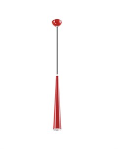 Светодиодный подвесной светильник epoch красный 35 см Moderli