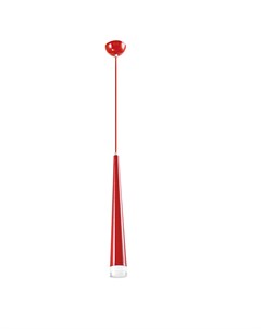 Светодиодный подвесной светильник capital красный 35 см Moderli