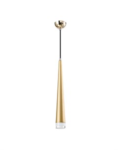 Светодиодный подвесной светильник capital золотой 35 см Moderli