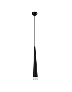 Светодиодный подвесной светильник capital черный 35 см Moderli
