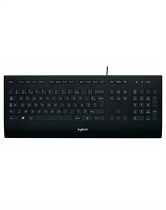Клавиатура K280E (920-005215) черный Logitech