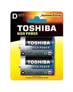 Батарейка high power lr20gcp bp 2 Toshiba