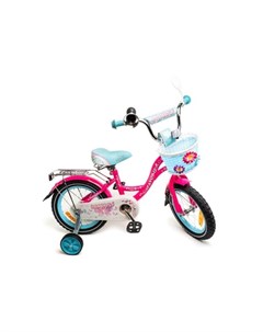Детский велосипед butterfly 16 розовый бирюзовый Favorit