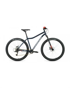 Велосипед sporting 29 x р 17 2020 2021 темно синий красный Forward