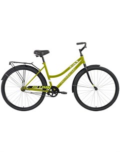 Велосипед city 28 low 2020 2021 рост 19 зеленый черный rbkt1yn81009 Altair