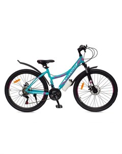 Велосипед 6930m р16 голубой розовый Greenway