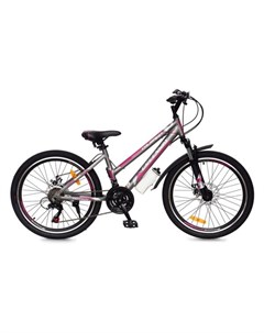 Велосипед colibri h 27 5 серый розовый Greenway