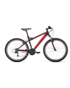 Велосипед flash 26 1 0 р 15 2022 черный красный Forward
