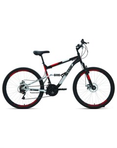 Велосипед forward mtb fs 26 2 0 d 2022 rbk22al26067 16 черный красный Altair