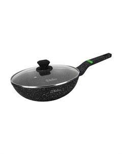 Сковорода wok с крышкой br 1011 Bollire