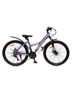 Велосипед 6930m р16 фиолетовый белый Greenway