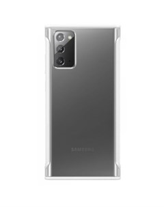 Чехол protective cover для note 20 прозрачный белый Samsung
