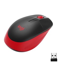 Мышь m190 l910 005908 черный красный Logitech