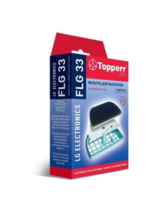 Комплект фильтров для пылесоосов flg33 Topperr