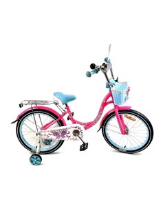 Детский велосипед butterfly 18 розовый бирюзовый Favorit