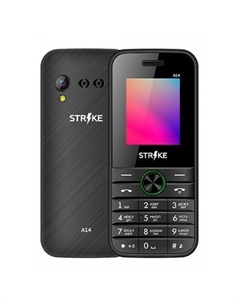 Мобильный телефон a14 черный зеленый Strike