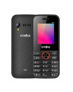 Мобильный телефон a14 черный оранжевый Strike