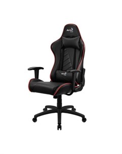 Кресло компьютерное ac110 air черный красный Aerocool